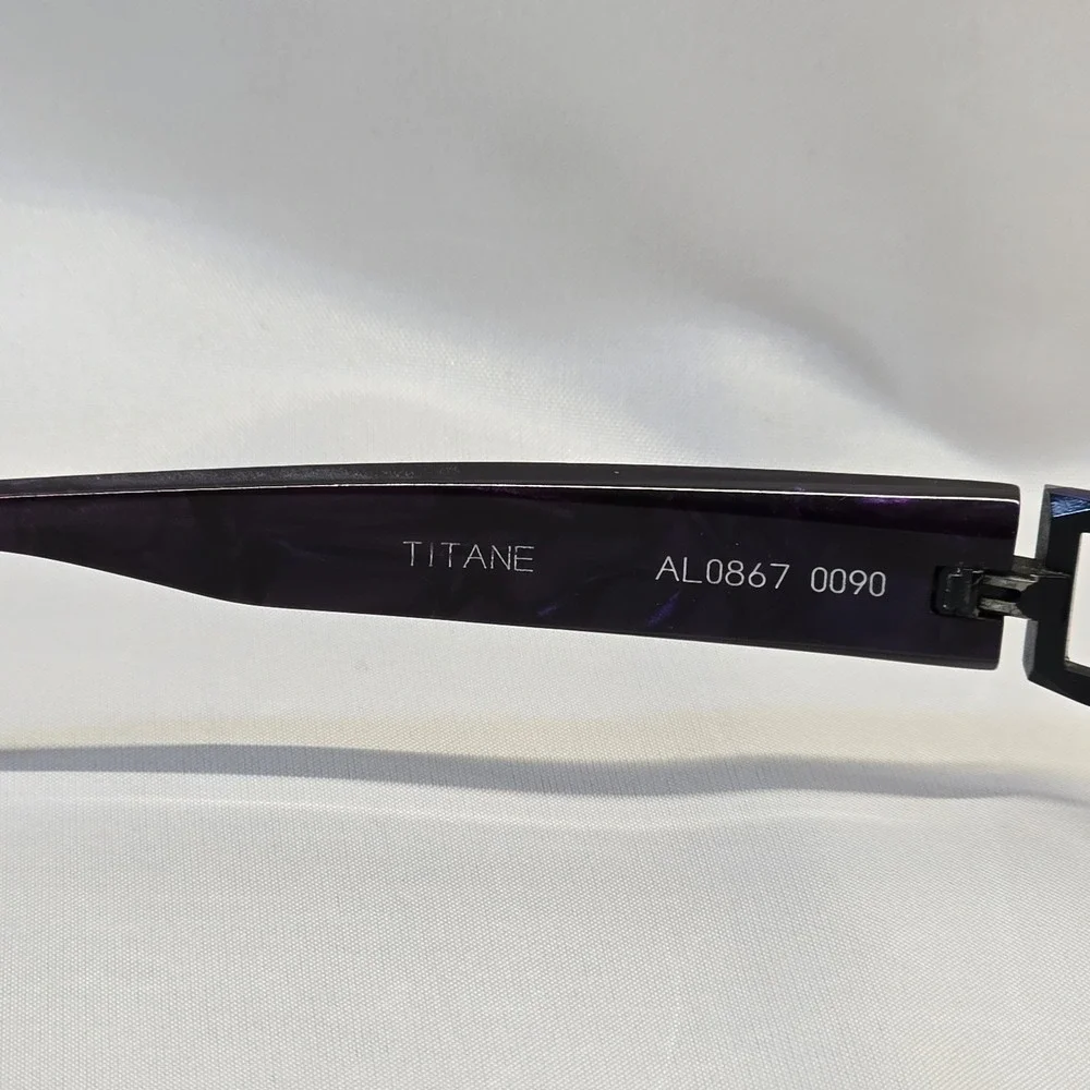Alain Mikli Titane Eyeglasses Frames‎ Only AL0867 Purple Women